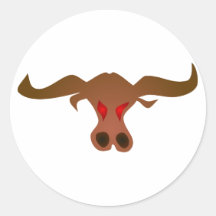 Taureau bull autocollant