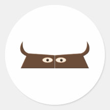 Taureau bull autocollants