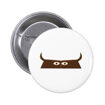 Taureau bull badges avec agrafe