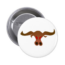 Taureau bull badges avec agrafe