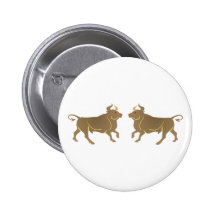 Taureaux bulls pin's avec agrafe