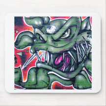Taurian - de Kwade Kunst Graffiti van de verf van  Muismatten