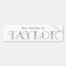 Taylor Bumperstickers