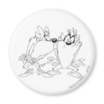 Taz en zij-Duivel magneten