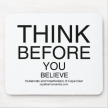 TBYB - Humanistes blancs Tapis De Souris