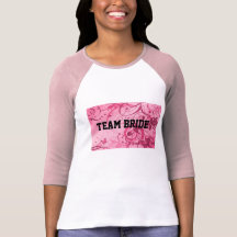 Team bruid-Jersey voor bruidsmeisje-door Liz Shirts