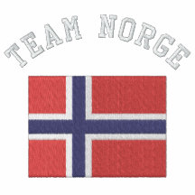 TEAM NORGE GEBORDUURD SHIRT LANGE MOUW