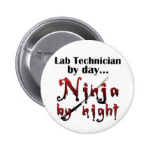 Technicien de laboratoire Ninja Pin's