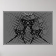 techno trance poster