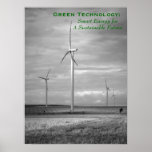 Technologie verte : Énergie futée Poster