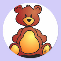Teddybeer stickers