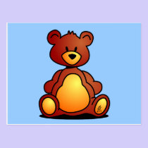 Teddybeer briefkaarten