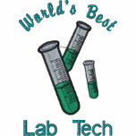 Tee - shirt brodé par technologie de laboratoire d