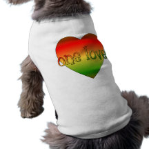 Tee - shirt de chien de Rasta Manteaux Pour Toutous