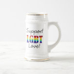 Tee - shirt et cadeaux de gay pride d'amour de sou tasse à café