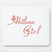 Tee - shirts de fille d'Abilene Tapis De Souris