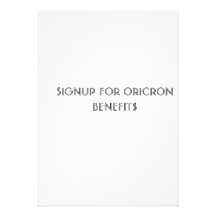 TEKEN OMHOOG VOOR ORICRON BENEFIT$ AANKONDIGINGEN