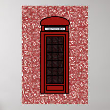 Telefooncel Poster