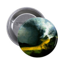 Tempête d'Albert Bierstadt dans le bouton de monta Badge