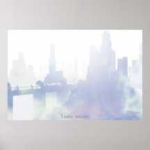 Tempête toxique affiches
