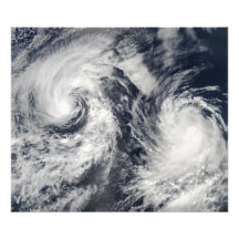 Tempêtes tropicales Boris et Cristina Photos Sur Toile