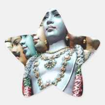 Temple de Sri Srinivasa Perumal de divinités indou Sticker En Étoile