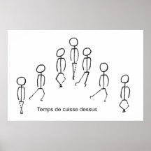 Temps de Cuisse Poster