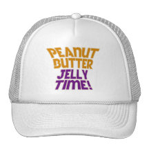 Temps de gelée de beurre d'arachide casquettes