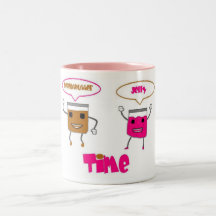 TEMPS de gelée de beurre d'arachide Tasses