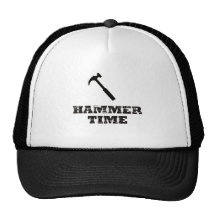 Temps de marteau casquette de camionneur