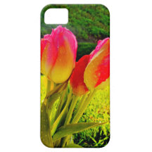 Temps de tulipe ! iPhone 5 case
