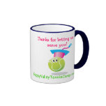 Tennis de sourire de Bouncee™ ball_student du jeu Tasses À Café