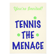 Tennis la menace bristol personnalisé