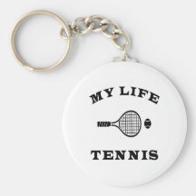 Tennis ma vie porte-clé
