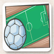Terrain de football sous-bock