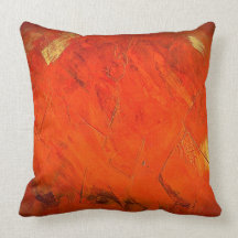 Terre cuite vitrée coussin