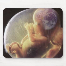terre de foetus tapis de souris