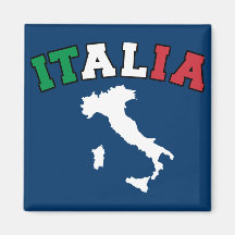 Terre de l'Italie Magnets Pour Réfrigérateur