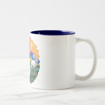 Terre d'imaginaire (FF) - chaton persan (blanc) Tasse À Café