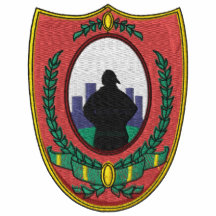 Teruggetrokken Brandbestrijder Geborduurd Overhemd Geborduurd Poloshirt Lange Mouw