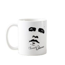 Tête de Barack Obama Tasse