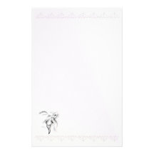 Tête de cheval blanc stationery_vertical.v2 papier à lettre customisable