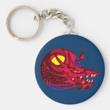 Tête de dragon dragon head porte-clé