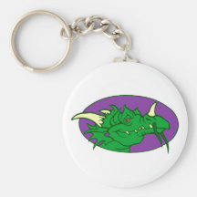 Tête de dragon dragon head porte-clefs