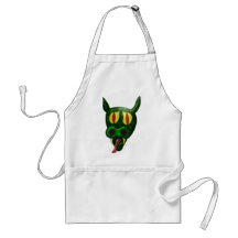 Tête de dragon tablier