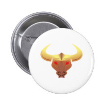 Tête de taureau bulls head badges