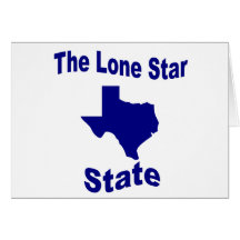 Texas: De eenzame Staat van de Ster Kaart