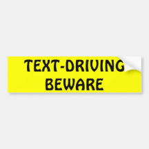 TEXT-DRIVING PRENNENT GARDE AUTOCOLLANTS POUR VOITURE
