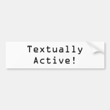 Textuellement Active ! Adhésifs Pour Voiture