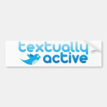 Textuellement Active sur le service de mini-messag Adhésif Pour Voiture